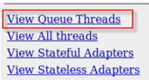 Queue Threads, Queue Watcher, Sterling integrator, SI